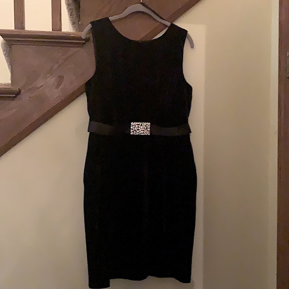 Black Velvet Cocktail Dress